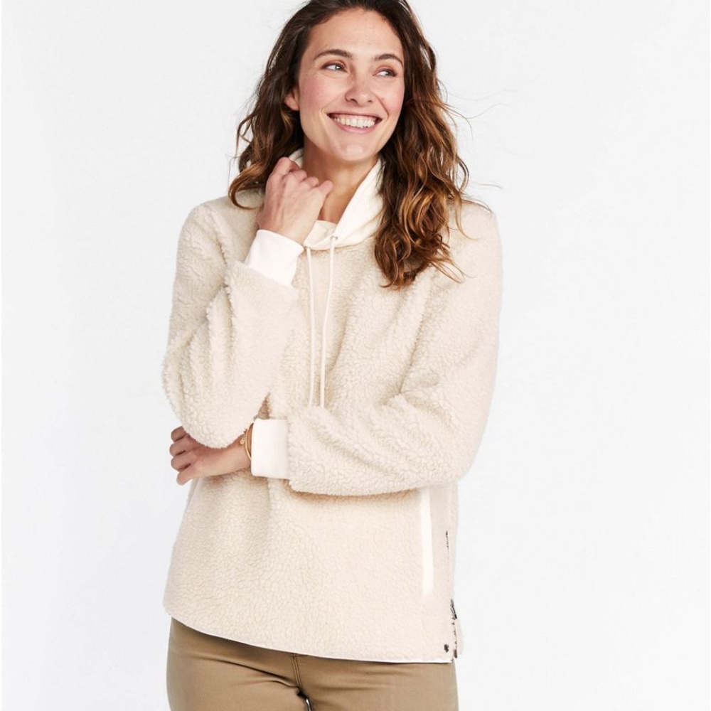 LL Bean Women's‎ Signature Sherpa Fleece NWT
